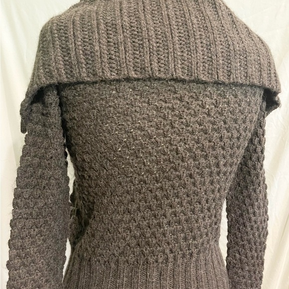 Ann Taylor Neutral Knit Soft Wool Cardigan Sweater | Size XS - Picture 6 of 9